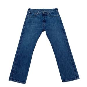 2012 Levi’s 501 Button Fly Jeans Blue